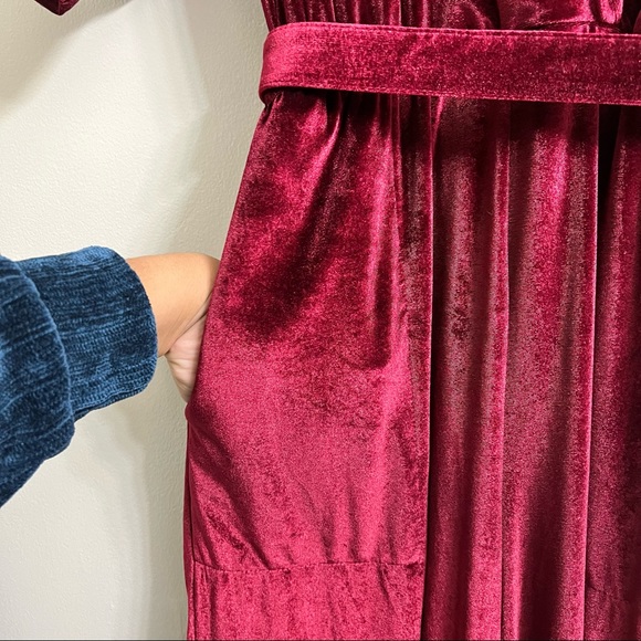 Holiday Velvet Romper - Picture 7 of 9